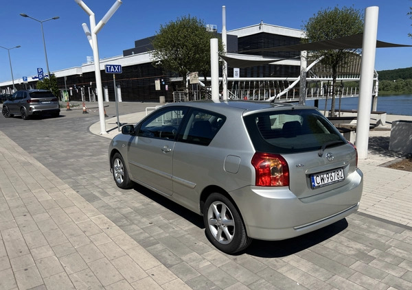 Toyota Corolla cena 12500 przebieg: 191000, rok produkcji 2005 z Włocławek małe 79